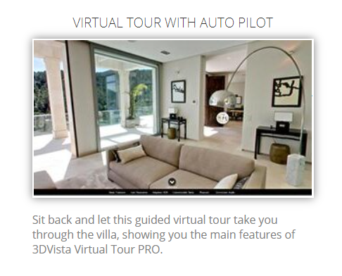 Visita Virtual con Piloto Automático